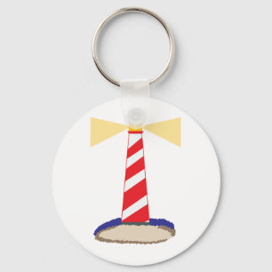 Lighthouse Key Ring