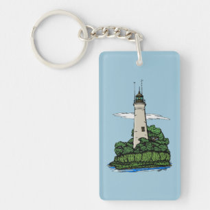 Lighthouse Key Ring