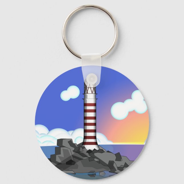 lighthouse key ring (Front)