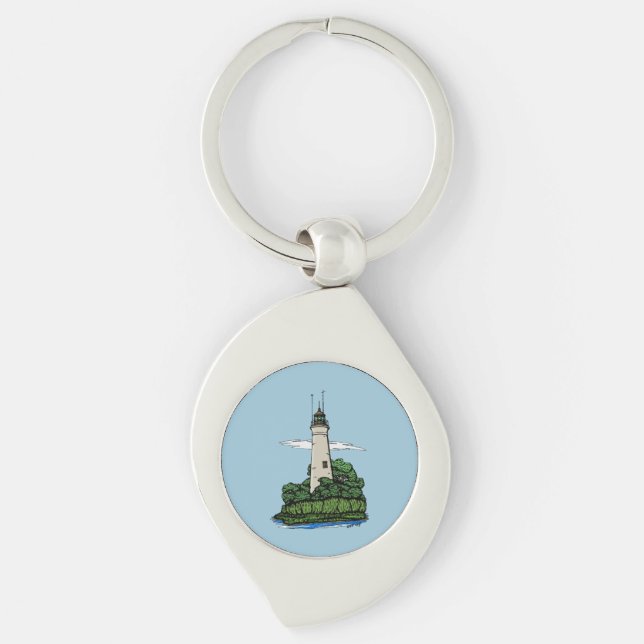Lighthouse Key Ring (Front)