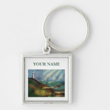 Lighthouse Keychain