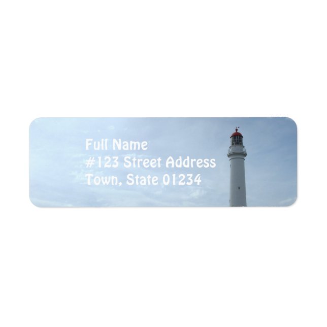 Lighthouse Ledge Mailing Labels (Front)