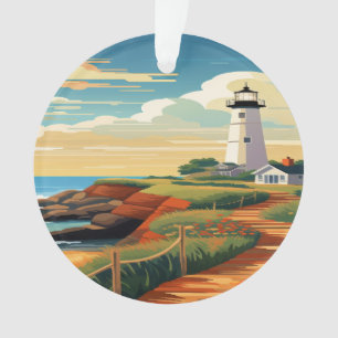 Lighthouse Montauk, New York Ornament