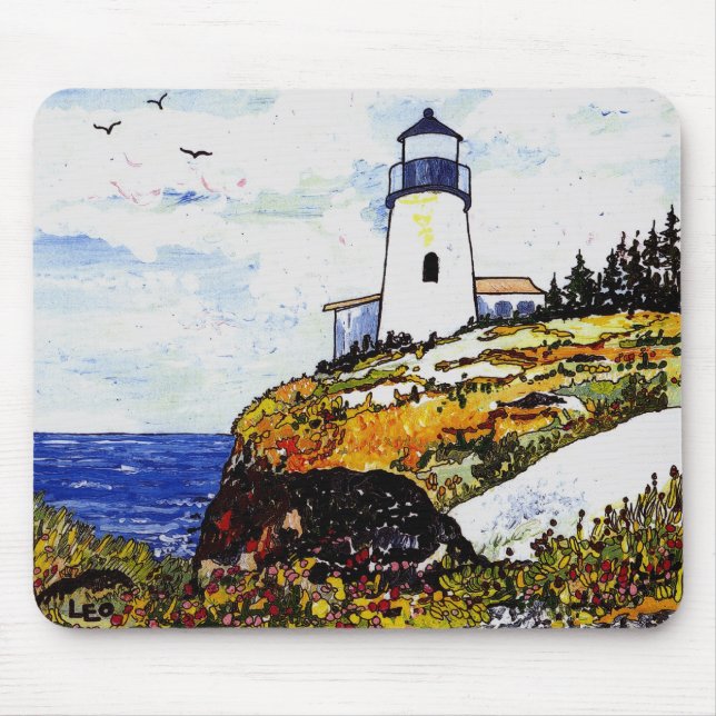 Lighthouse Mouse Mat (Front)