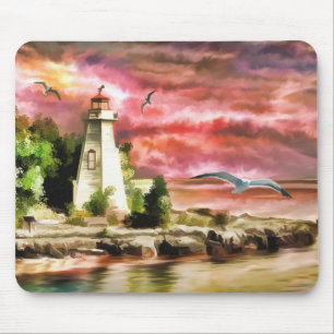 Lighthouse Mouse Mat