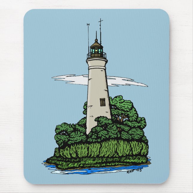 Lighthouse Mouse Mat (Front)