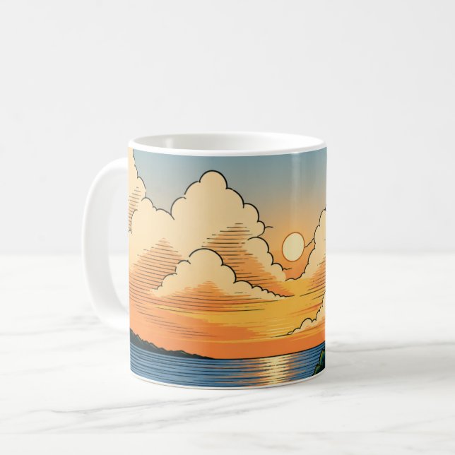 Lighthouse Mug (Front Left)