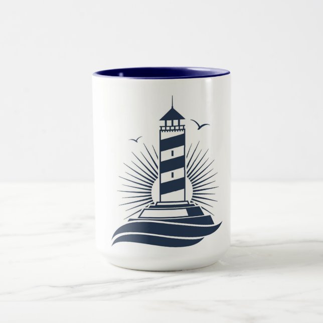 Lighthouse Mug (Center)