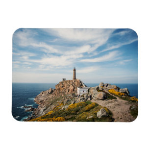 Lighthouse & Museum   Cabo Vilan Galicia Spain Magnet