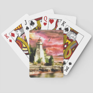 Lighthouse Nautical Playing Cards