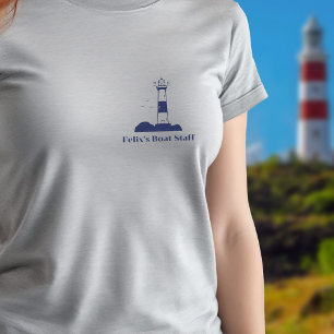 Lighthouse Navy Blue T-Shirt