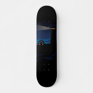 Lighthouse - Night Skateboard