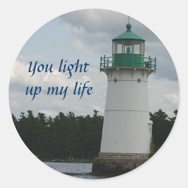Lighthouse Of Love Sticker (Front)