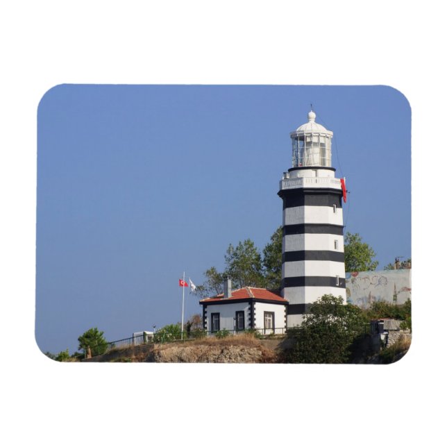 Lighthouse of Sile, Istanbul, Turkey Magnet (Horizontal)