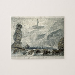 Lighthouse on Flamborough Head, from Volume VI of Jigsaw Puzzle