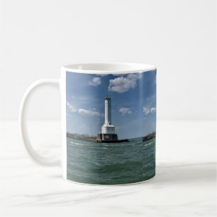 Lighthouse on Huron, Ohio Photography  Coffee Mug