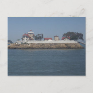 Lighthouse on San Francisco Bay Postcard
