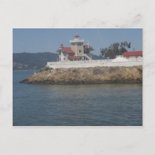 Lighthouse on San Francisco Bay Postcard