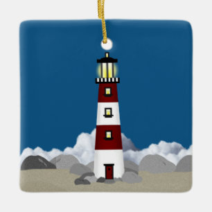 Lighthouse Ornament
