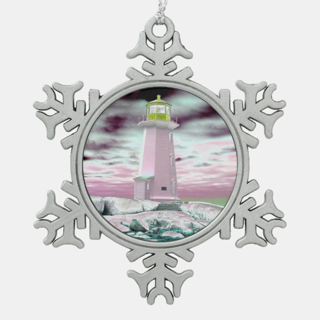 Lighthouse ornament Peggy's Cove Nova Scotia (Front)
