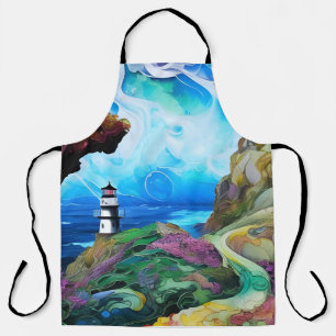 Lighthouse over looking the Sea Apron