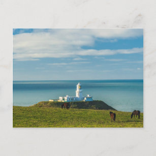 Lighthouse   Pembrokeshire  Strumble Head  Wales Postcard