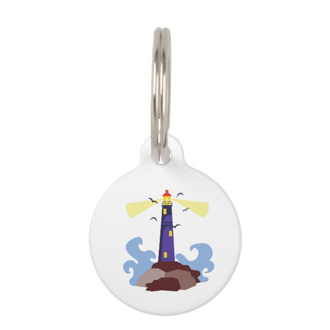 Lighthouse Pet Tag (Front)
