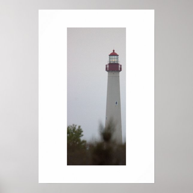 Lighthouse Photo Poster (Front)