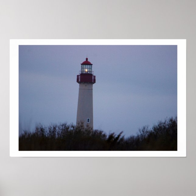 Lighthouse Photo Poster (Front)