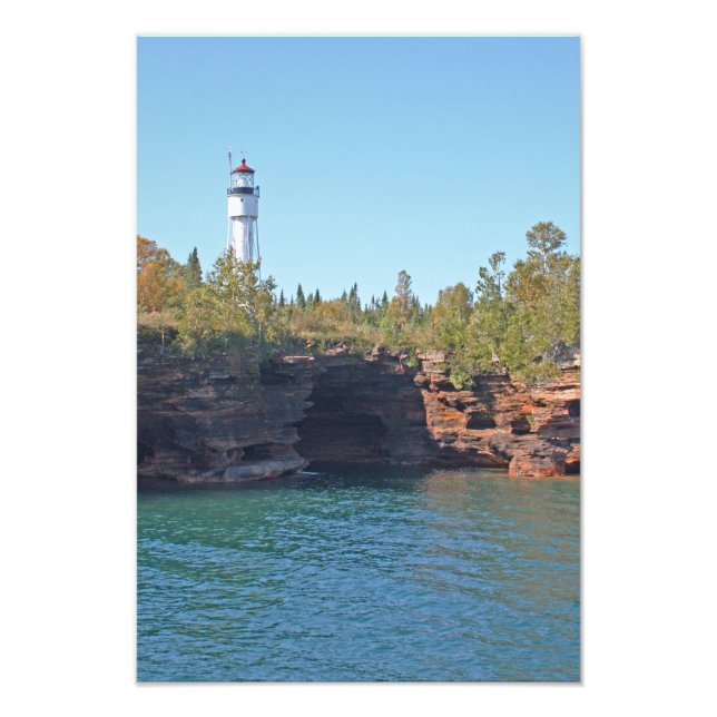 lighthouse photo print (Front)
