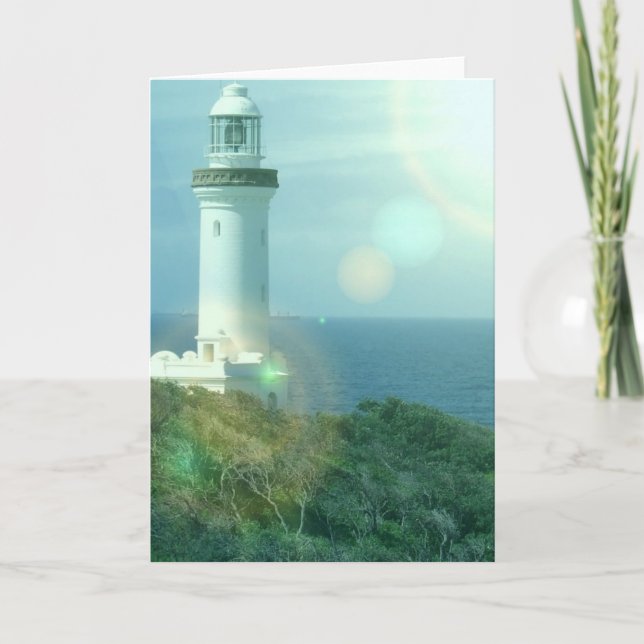 Lighthouse Photos Greeting Card (Front)