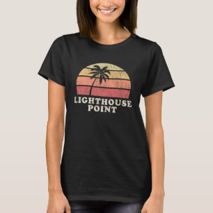 Lighthouse Point FL Vintage 70s Retro Throwback T-Shirt