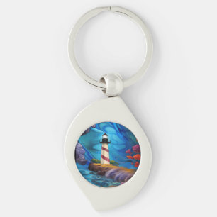 Lighthouse Point Key Ring