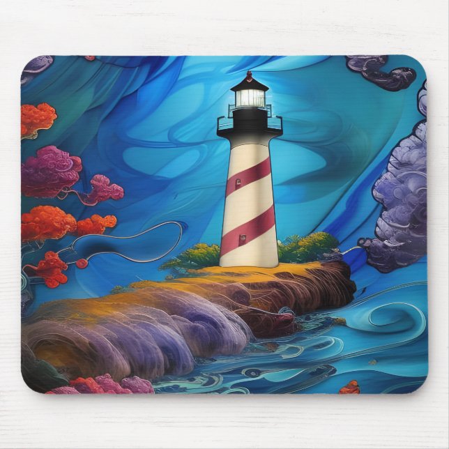 Lighthouse Point  Mouse Mat (Front)