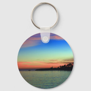 Lighthouse Point, Santa Cruz, CA Key Ring