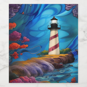 Lighthouse Point Wine Label