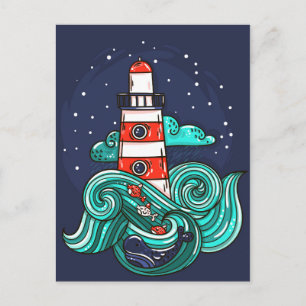 Lighthouse Postcard