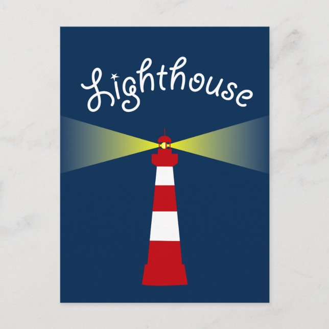 Lighthouse Postcard (Front)