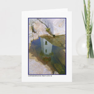Lighthouse Reflection Card