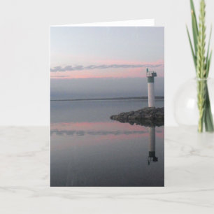 Lighthouse Reflections Greeting Card
