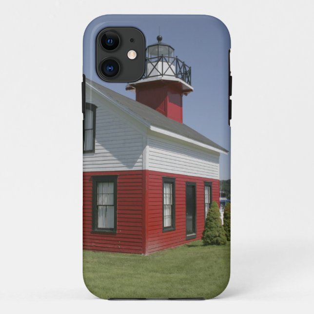 Lighthouse relocated shore in Douglas near 2 Case-Mate iPhone Case (Back)