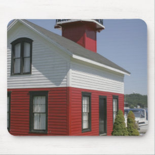 Lighthouse relocated shore in Douglas near 2 Mouse Mat