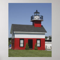 Lighthouse relocated shore in Douglas near