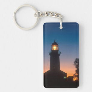 Lighthouse, Robben Island, Cape Town 2 Key Ring
