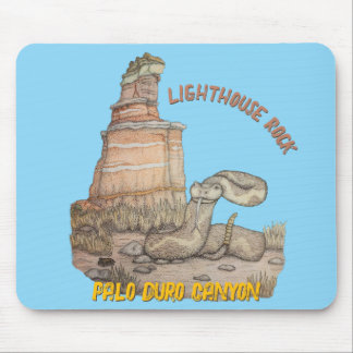 Lighthouse Rock Rattlesnake Mouse Mat