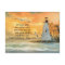 Lighthouse Seagulls Christian Bible Verse Postcard