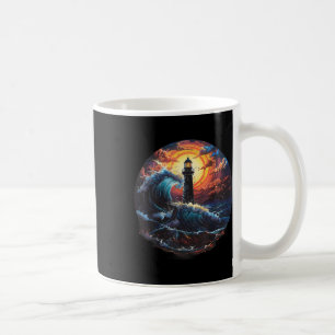 Lighthouse Seaside House Sailing Sea Boating Light Coffee Mug
