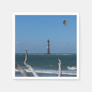 Lighthouse Sightseeing Paper Napkins