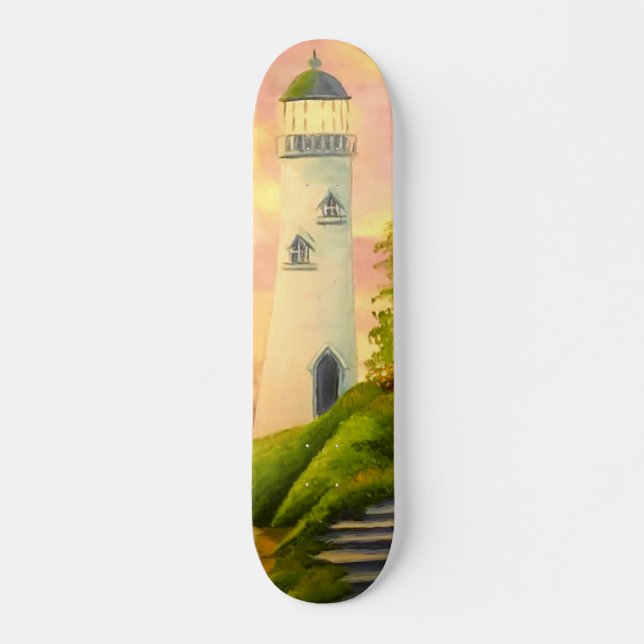 Lighthouse Skateboard (Front)
