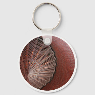 Lighthouse Stairs Key Ring